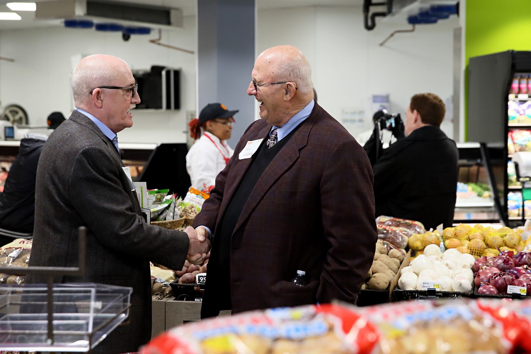 GreenLeaf grocery store soft opening
